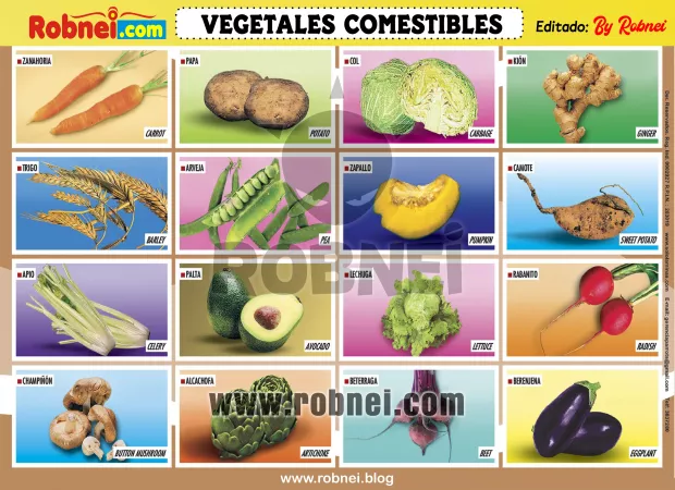 Vegetales Comestibles